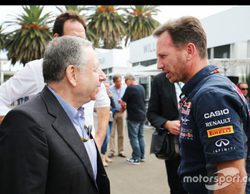Todt asegura que el límite de tres motores en 2018 "sigue en pie" y Horner cree que "es de locos"