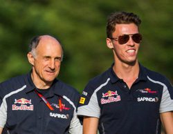 Franz Tost confía en el talento natural de Daniil Kvyat: "Merece estar en F1"