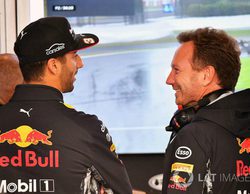 A Christian Horner no le preocupa la posible salida de Ricciardo: "Red Bull no anda corto de opciones"