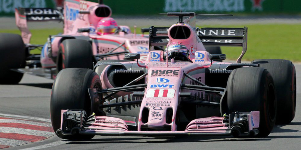 Sergio Perez: "Mi principal objetivo para 2018 es batir de nuevo a Esteban Ocon"