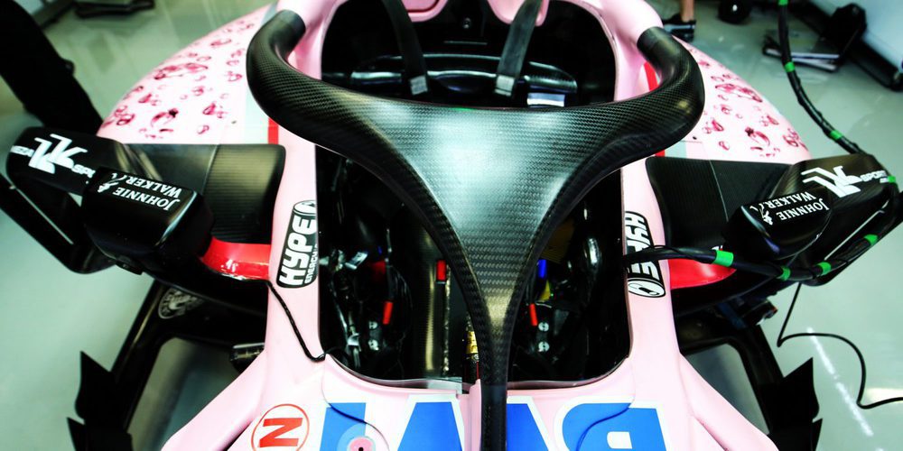 Force India: "Incorporar el halo ha sido un gran desafío de diseño"