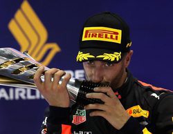 Ricciardo lanza una pulla a Vettel: "Max es el único compañero que ha supuesto un desafío para mí"