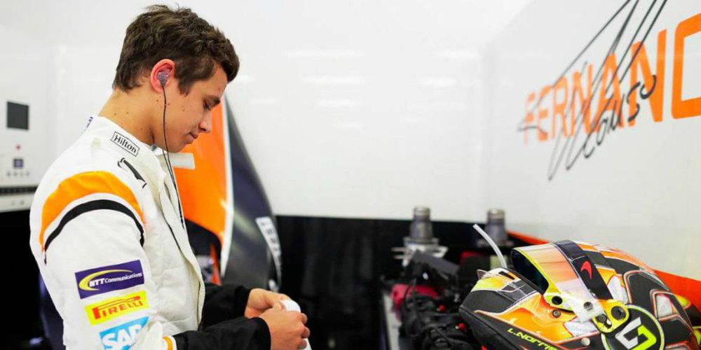 Lando Norris: "Quiero ganar la Fórmula 2, aunque McLaren no me ha exigido conseguirlo"