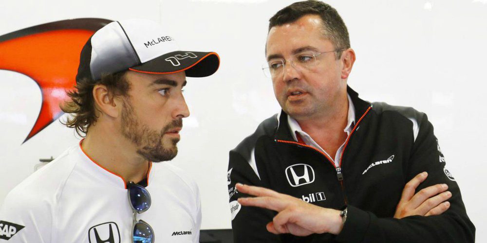 Eric Boullier: "No dudamos del compromiso de Fernando Alonso porque es un profesional"