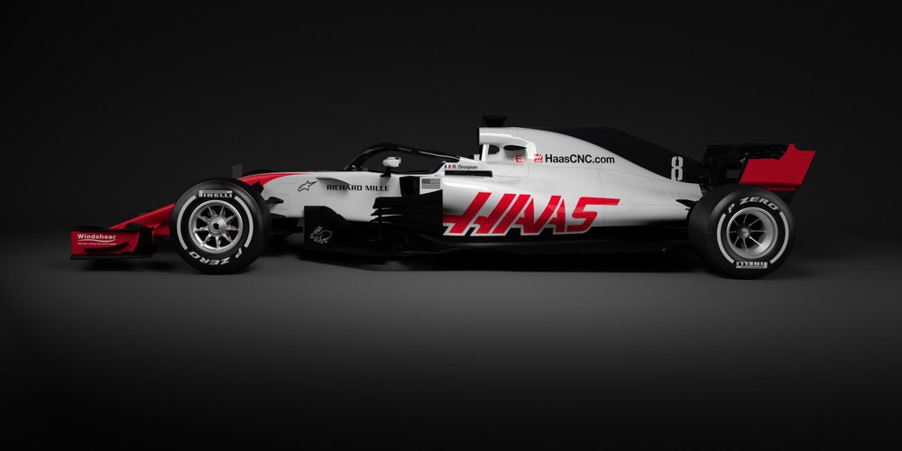 Haas F1 Team presenta su monoplaza para 2018: Haas VF-18