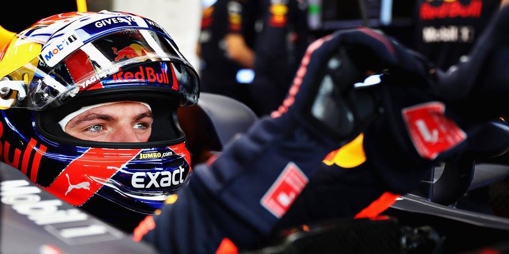 Max Verstappen exhibe su nuevo casco en redes sociales