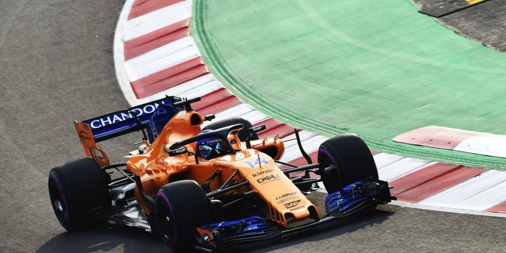 Fernando Alonso declara tras su primer día de testing: "Con Renault tenemos un gran potencial"