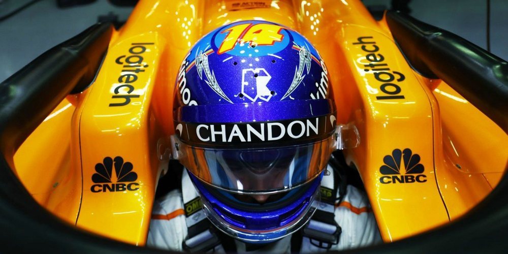 Fernando Alonso marca el único tiempo del tercer día de testing: "Una gran sensación"