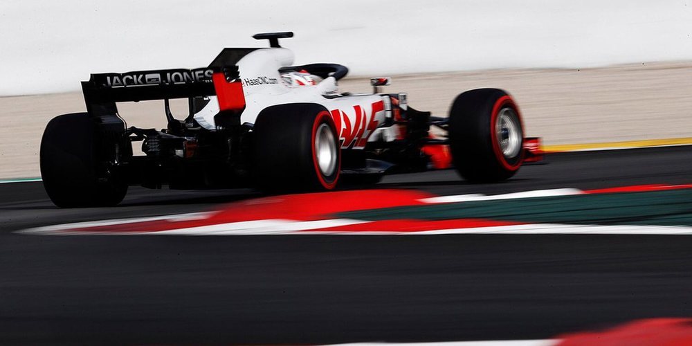 Desde Haas están satisfechos con su rendimiento en la primera semana de test