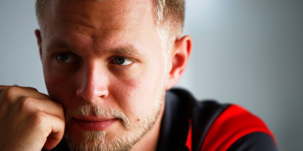 Kevin Magnussen, contrariado con el uso del Halo: "Es feo, incómodo y molesto"