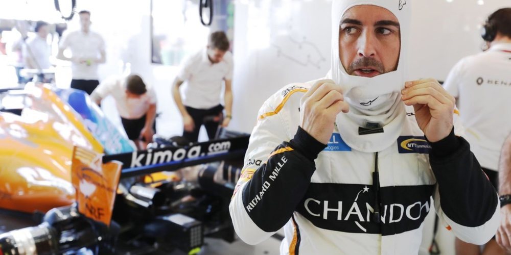 Fernando Alonso: "Perdimos tiempo en la primera sesión, pero recuperamos en la segunda"