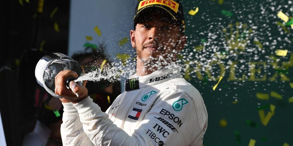 Lewis Hamilton advierte del potencial de Ferrari de cara a Bahréin: "Serán rápidos allí"
