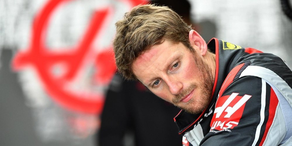 Romain Grosjean, optimista: "Tenemos una base muy buena y sabemos dónde podemos mejorar el coche"