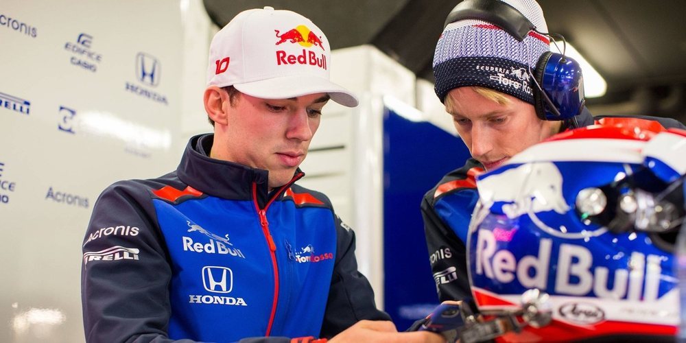 Honda cuenta con un agresivo plan de desarrollo que entusiasma a Gasly y Hartley