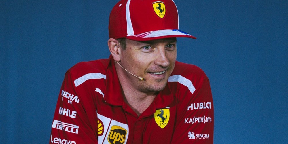 Kimi Räikkönen, tras la primera jornada de Libres: "Los tiempos por vuelta no dicen mucho"
