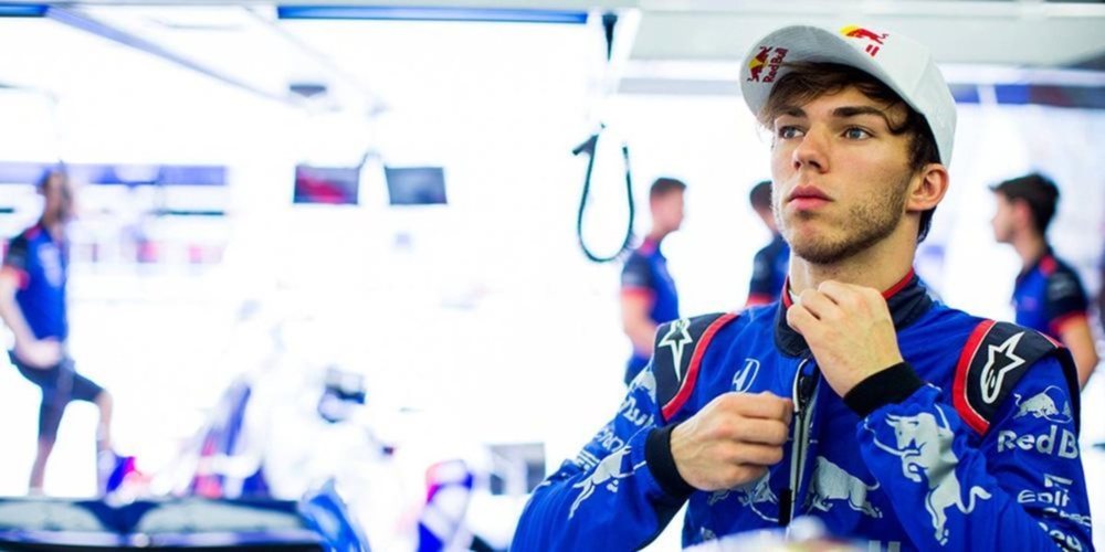 Pierre Gasly, desde el top 10: "La primera sensación con el coche es realmente positiva"