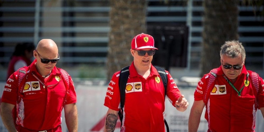 Kimi Räikkönen se lleva los Libres 3 del GP de Baréin 2018