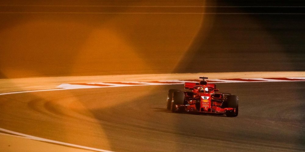 Vettel obtiene la pole en el GP de Baréin 2018