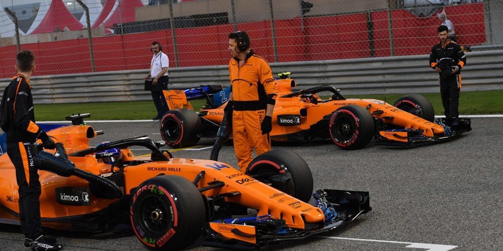 Fernando Alonso: "Nos faltaba ritmo en carrera para seguir a Hulkenberg o los Haas"