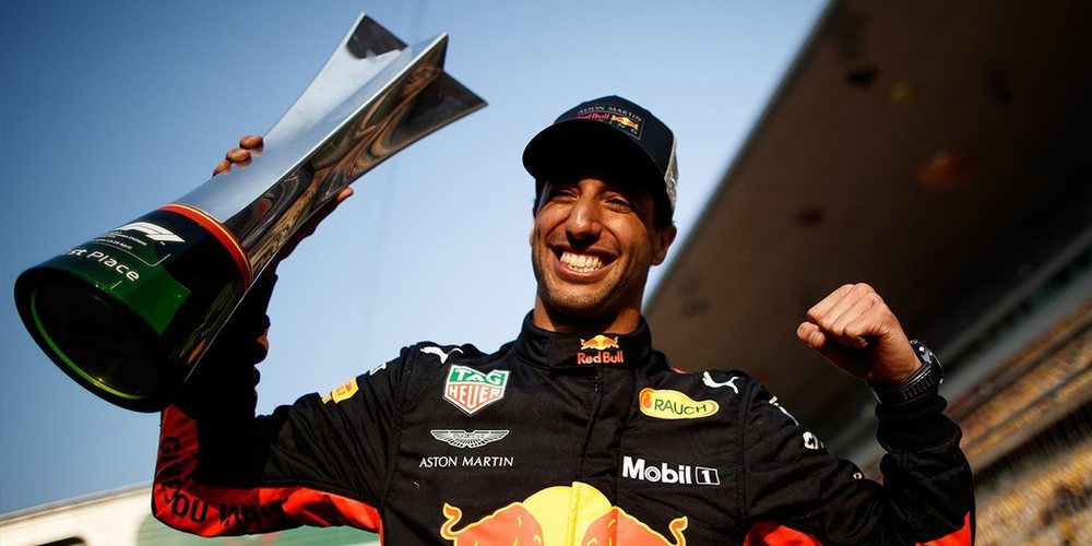 Daniel Ricciardo da la sorpresa y vence en un apasionante Gran Premio de China 2018