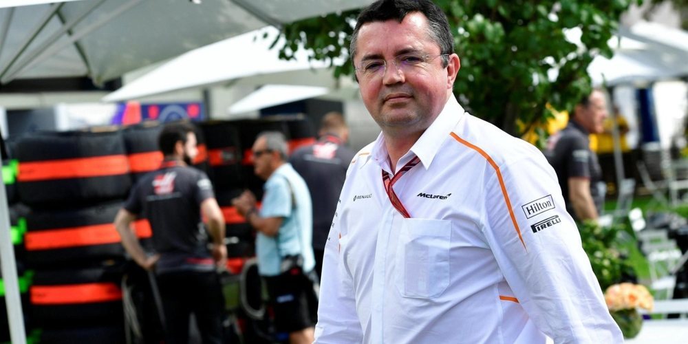 Éric Boullier: "El coche que tendremos en Barcelona debería haber estado en Australia"