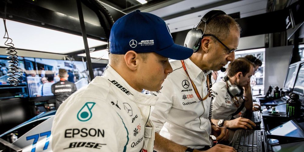 Valtteri Bottas: "Hoy el coche no fue fácil de pilotar, tenemos que trabajar en el equilibrio"