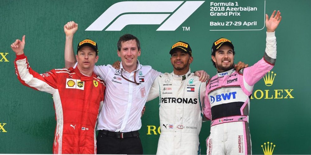 Lewis Hamilton se alza con la victoria en un impredecible Gran Premio de Azerbaiyán 2018