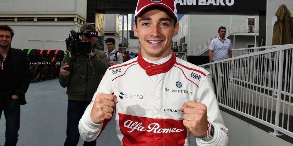 Charles Leclerc: "Es una sensación increíble conseguir puntos por primera vez en la Fórmula 1"