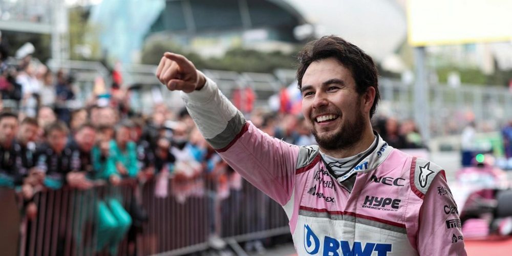 Sergio Pérez: "Estoy extremadamente feliz, este podio significa mucho para mí"