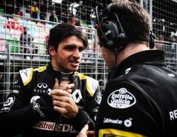 Sainz: "Cuando consiga el 100% de confianza en el coche, estaré al nivel de Hülkenberg"