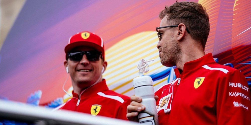 Sebastian Vettel: "Kimi es un piloto increíblemente talentoso"