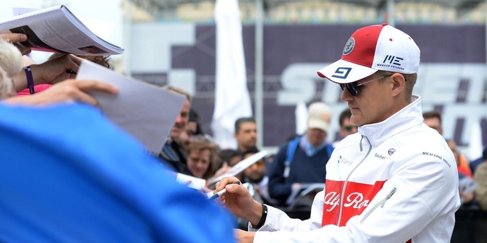 Marcus Ericsson, de España: "Muchos aficionados suecos vienen a apoyar y lo hace más especial"