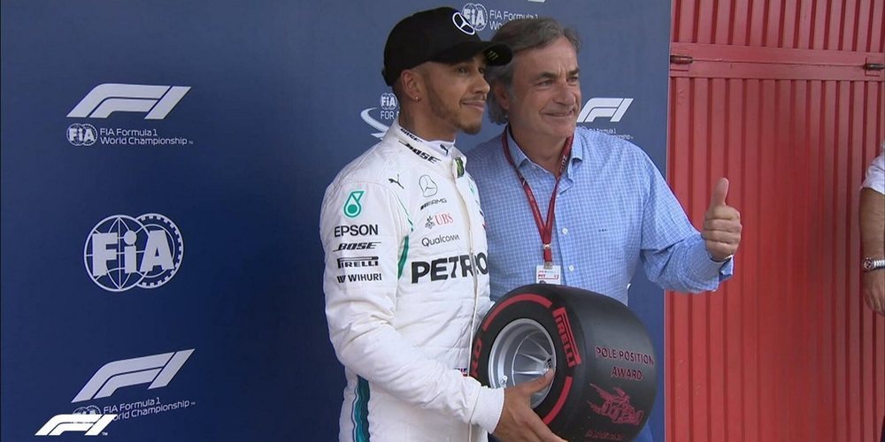 Lewis Hamilton da un golpe en la mesa y se lleva la pole del GP España 2018