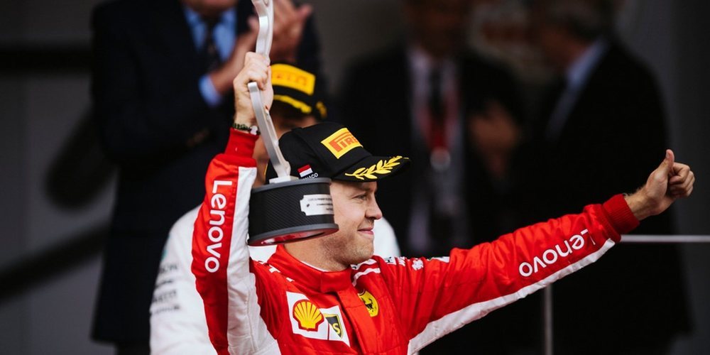 Sebastian Vettel: "Nunca tuve opciones reales de adelantar a Ricciardo"