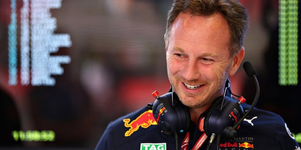 Christian Horner: "Verstappen tiene un muy buen profesor en el coche de al lado"