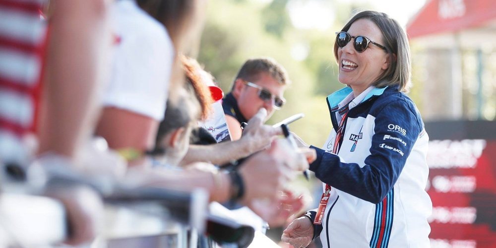 Claire Williams: "Sabemos hacia dónde vamos y nuestras ambiciones siguen siendo muy altas"