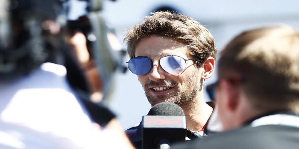 Grosjean bromea con su fallo de motor: "Tal vez la marmota se quedó dentro"