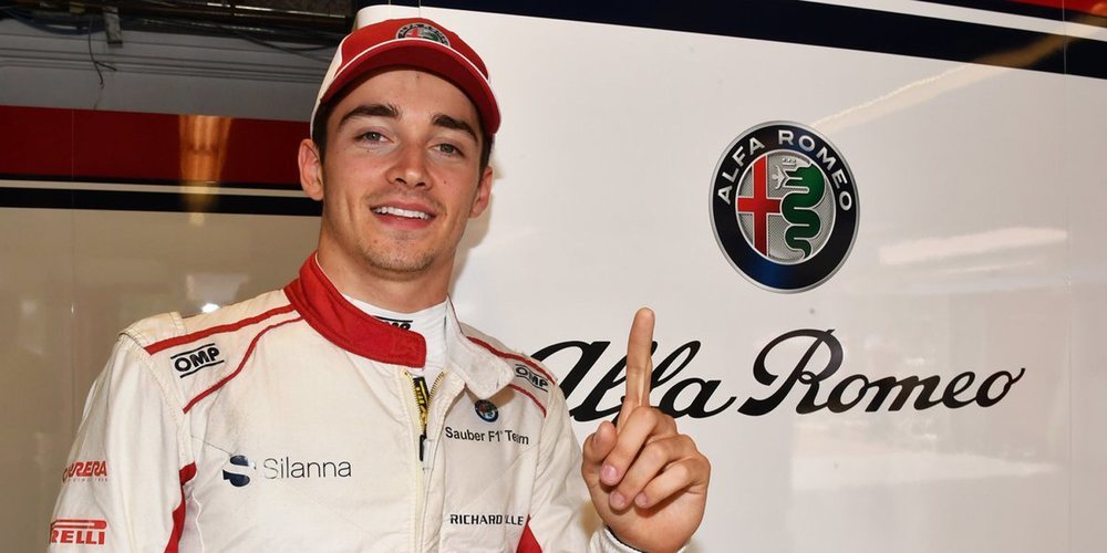 Charles Leclerc, sobre su salto a la F1: "Fue bastante complicado al principio"