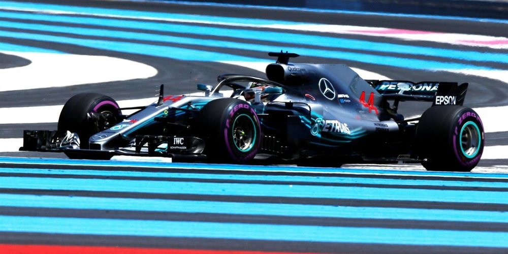 Lewis Hamilton domina los Libres 1 del GP de Francia 2018