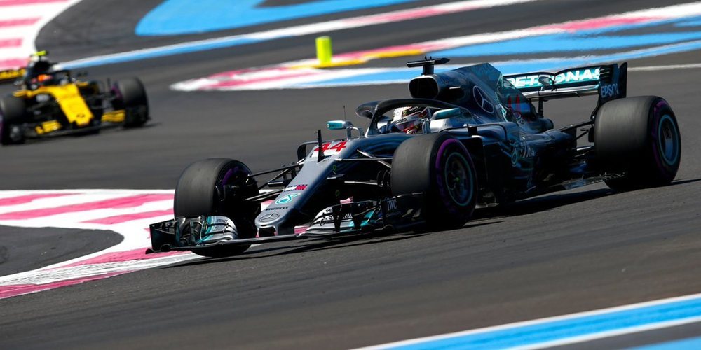 Lewis Hamilton: "Estoy encantado con el nuevo motor, esperamos hacer algo grandioso con él"