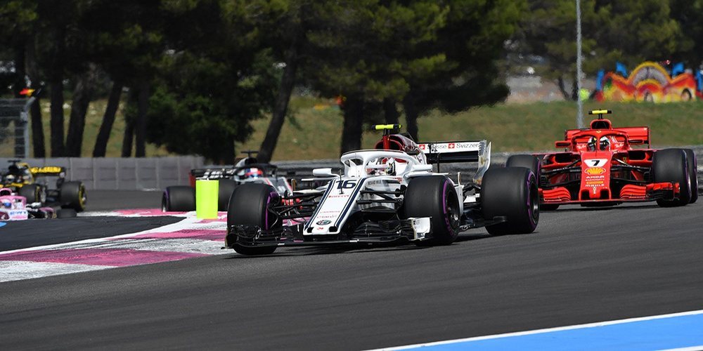 Charles Leclerc: "Estoy satisfecho, sumar otro punto más es genial"