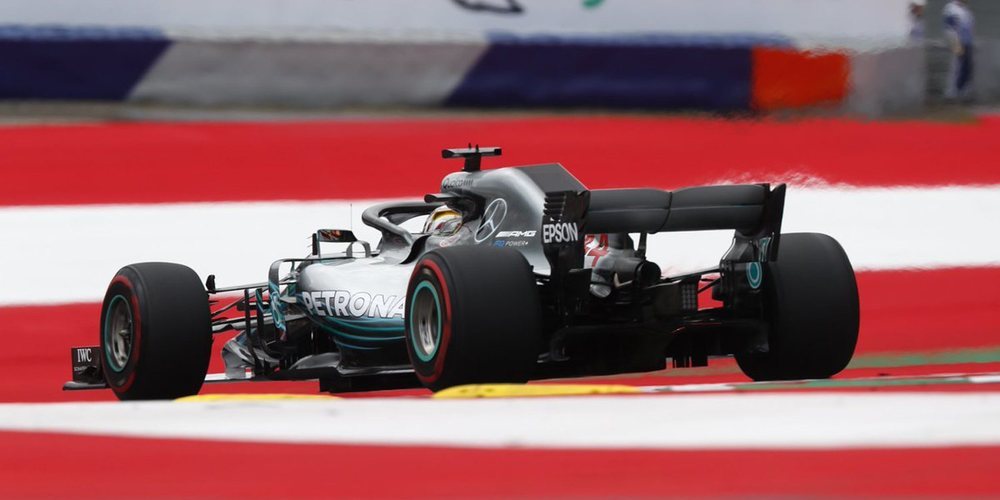 Lewis Hamilton domina con autoridad los Libres 2 del GP de Austria 2018