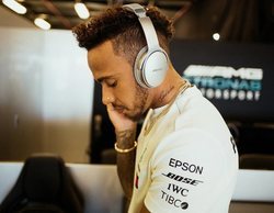 Lewis Hamilton: "Ha sido un día alentador, el coche lo he sentido muy bien con las mejoras"