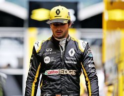 Sainz: "El balance del coche ha cambiado con las ruedas blandas y se ha vuelto inconducible"