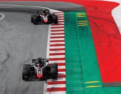 Romain Grosjean: "Ha sido un fin de semana genial, el equipo se merecía este resultado"