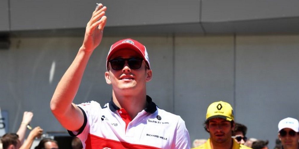 Charles Leclerc: "Es genial para el equipo que ambos monoplazas terminen en el top 10"