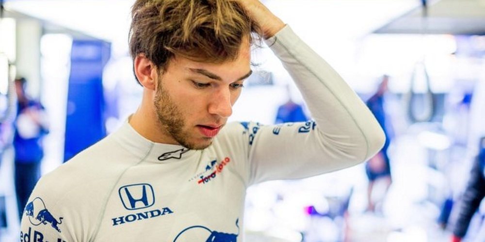 Pierre Gasly: "No estoy del todo cómodo con el coche, no encontré la configuración correcta"