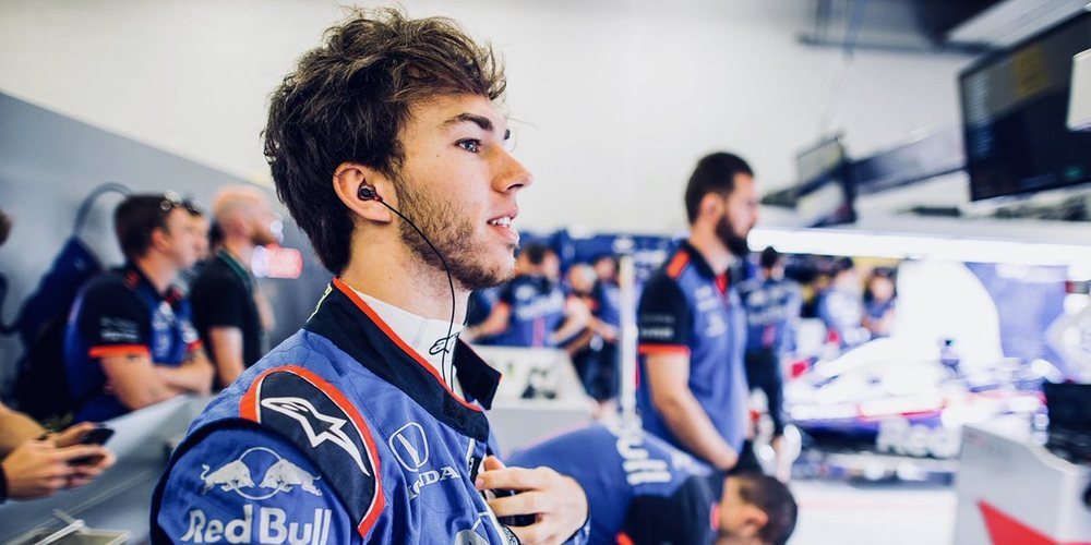 Pierre Gasly: "El equipo estuvo increíble ya que terminaron el trabajo muy rápido y a tiempo"