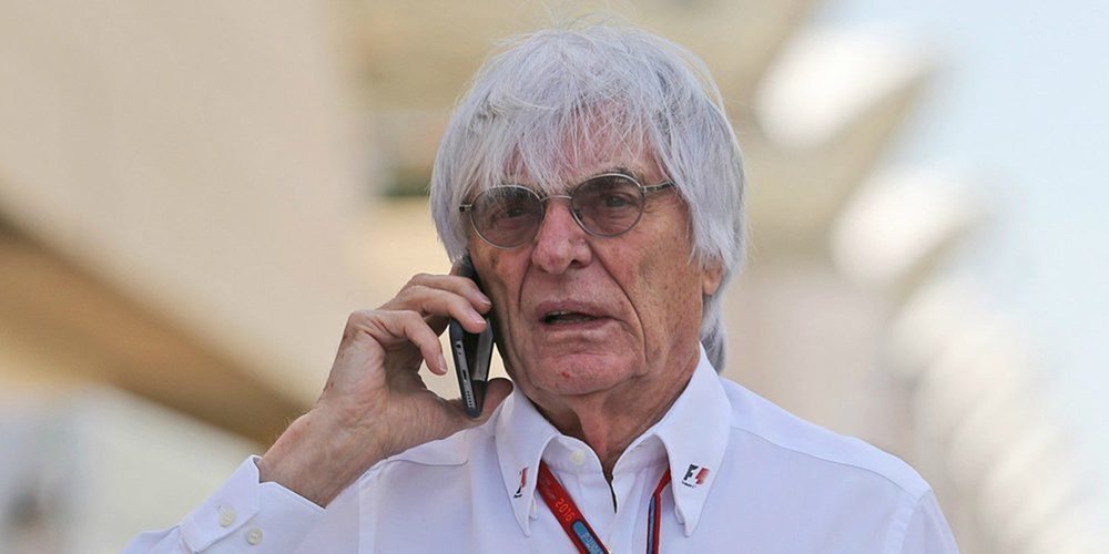 Bernie Ecclestone: "La actual normativa está hecha para que los pilotos no compitan"