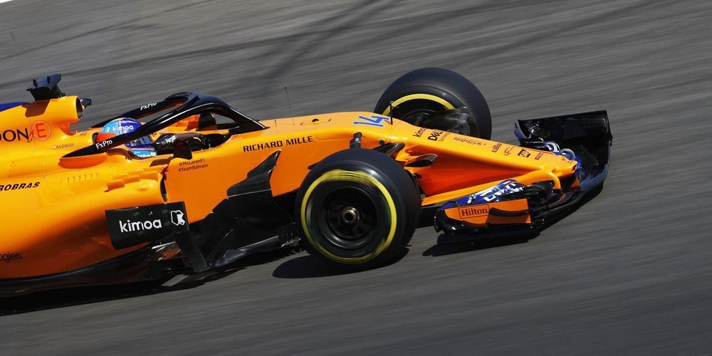 Fernando Alonso: "Es un problema que ganes o pierdas posiciones por dos ó tres décimas"